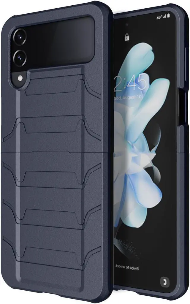 Main image of Case for Samsung Galaxy Z Flip 4, Special Ops Tactical Cover - Navy Blue
