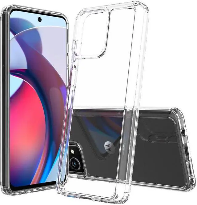 Main image of Black Hard Case Stand and Belt Clip Holster for Motorola Moto G Power 5G (2023)