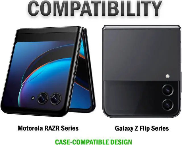 Alt view image 7 of 7 - Black Leather Case Belt Clip Harness Pouch for Motorola RAZR Ultra Plus Z Flip 6