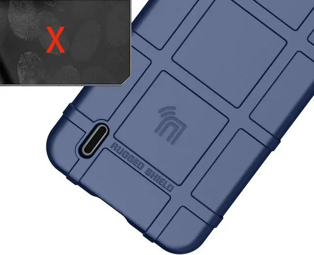 Alt view image 6 of 7 - Special Ops Tactical Rugged Shield Case for Nokia C110 Phone - Navy Blue