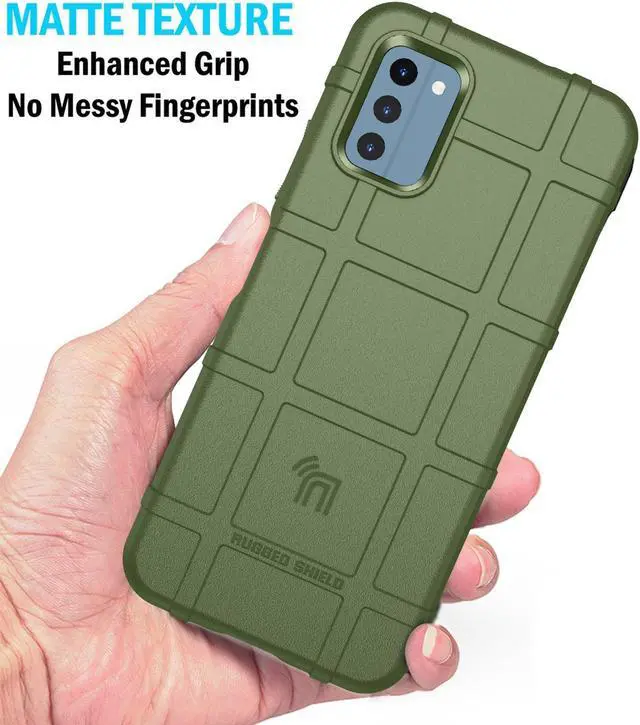 Alt view image 3 of 6 - Special Ops Tactical Rugged Shield Case for Nokia C300 Phone - Olive Green