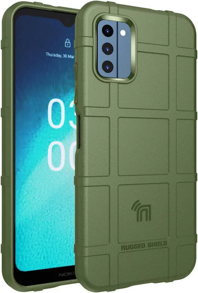 Main image of Special Ops Tactical Rugged Shield Case for Nokia C300 Phone - Olive Green