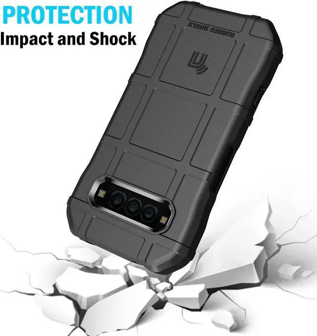 Alt view image 4 of 7 - Special Ops Tactical Rugged Shield Case for Kyocera DuraForce Pro 3 - Black