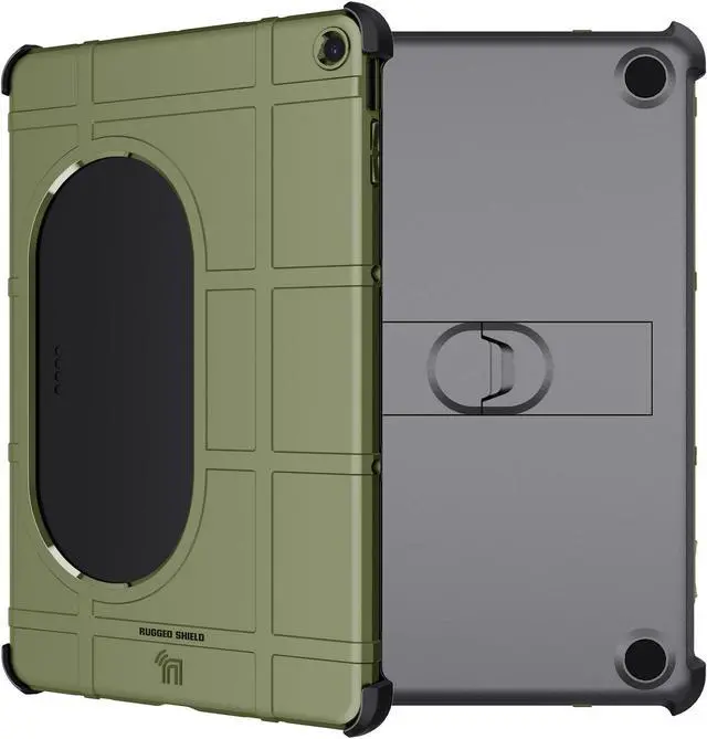 Alt view image 2 of 7 - Special Ops Case and Travel Cover Stand for Google Pixel Tablet - Olive Green