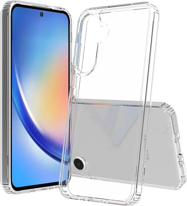 Main image of AquaFlex Anti-Shock Clear Case Slim Cover for Samsung Galaxy A15 5G