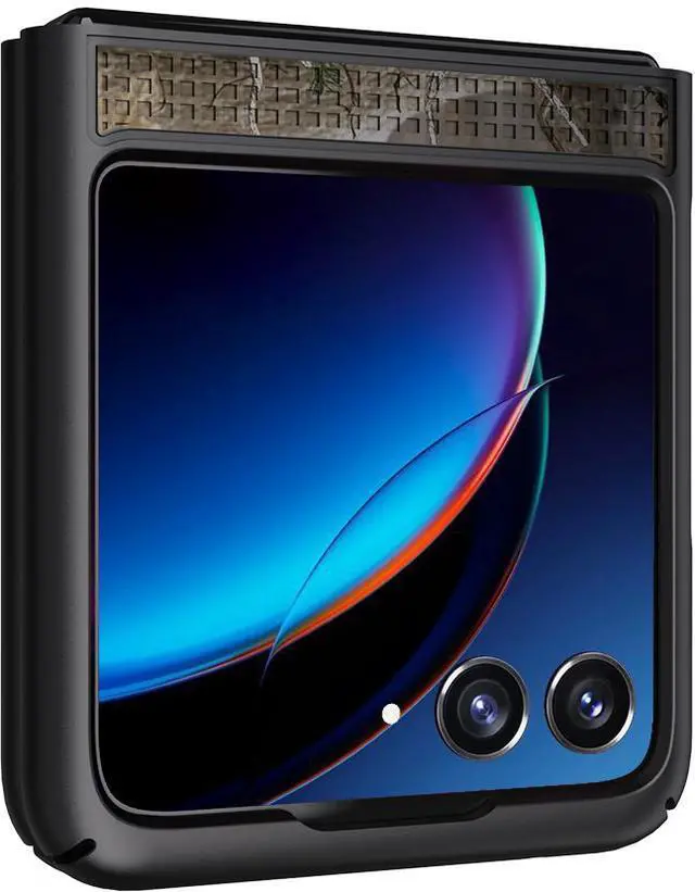 Alt view image 6 of 7 - Outdoor Camouflage Hard Case Camo Cover for Motorola RAZR Plus (2023) RAZR+