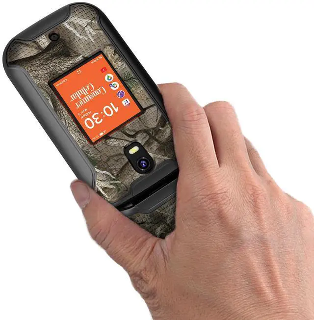 Alt view image 4 of 7 - Outdoor Camouflage Hard Case Camo Cover for Consumer Cellular Iris Flip Phone