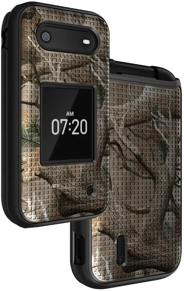 Main image of Outdoor Camo Real Woods Tree Case Hard Cover for Nokia 2760 2780 Flip Phone