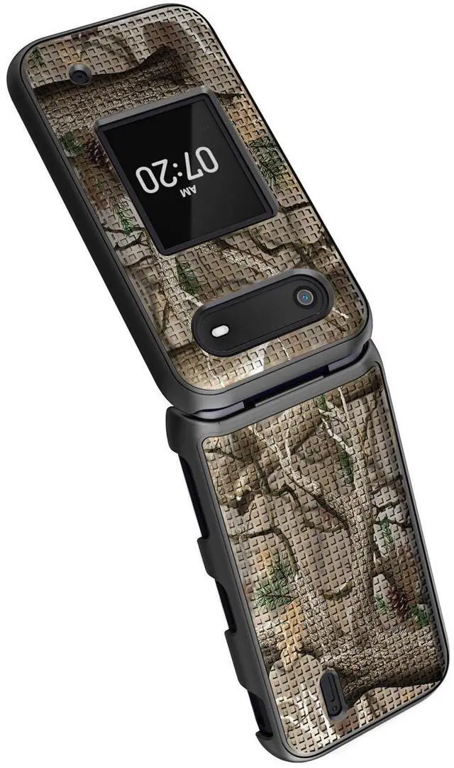 Alt view image 5 of 7 - Outdoor Camo Real Woods Tree Case Hard Cover for Nokia 2760 2780 Flip Phone