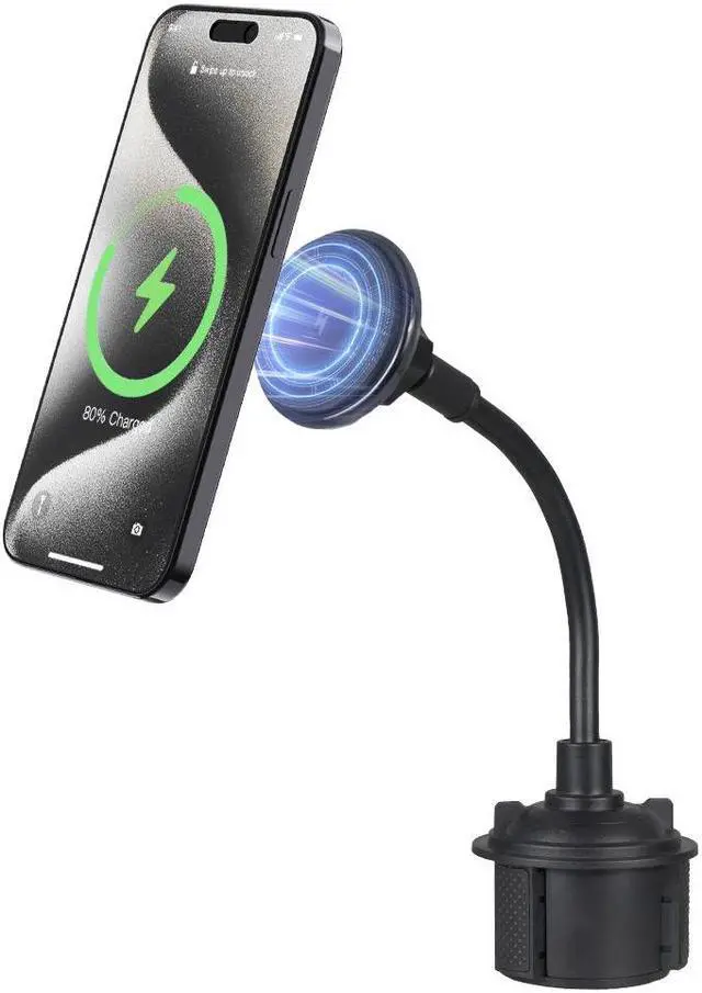 Main image of Cup Holder Phone Car Mount (Compatible with Magsafe) - for iPhone 16 15 14 13