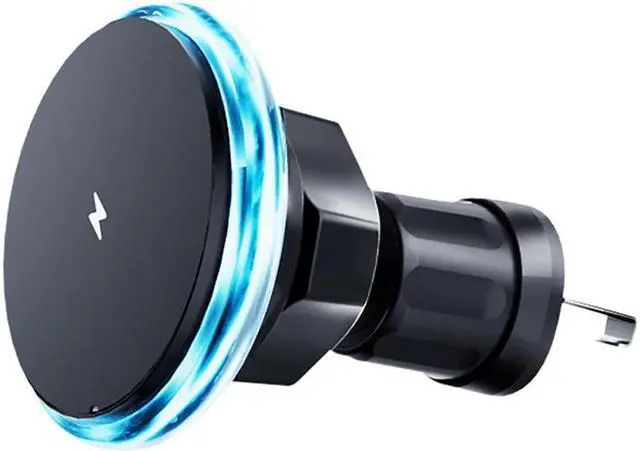 Alt view image 2 of 7 - Car AC Vent Phone Mount Charger (Compatible with Magsafe) - for iPhone 16 15 14