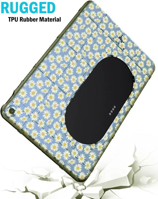 Alt view image 4 of 7 - Special Ops Rugged Shield Case for Google Pixel Tablet (2023) - Packed Daisies