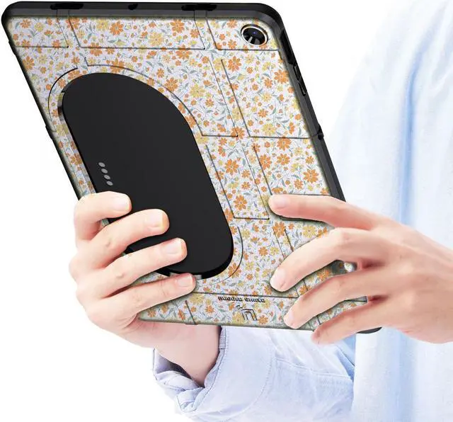 Alt view image 3 of 7 - Special Ops Rugged Shield Case for Google Pixel Tablet (2023) - Floral Aesthetic