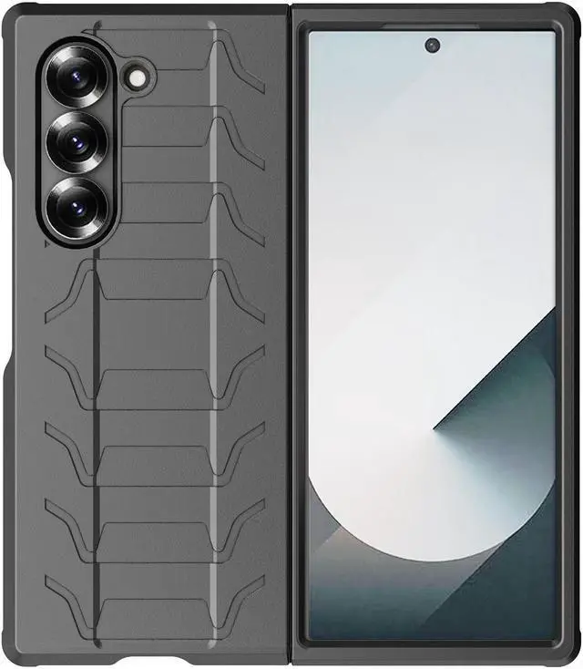 Alt view image 2 of 6 - Case for Samsung Galaxy Z Fold 6, Special Ops Tactical Cover - Matte Black