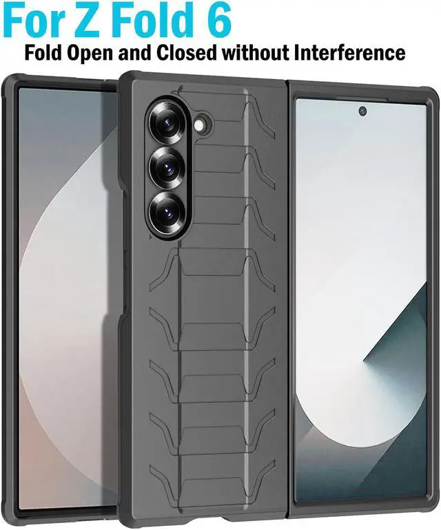 Alt view image 4 of 6 - Case for Samsung Galaxy Z Fold 6, Special Ops Tactical Cover - Matte Black