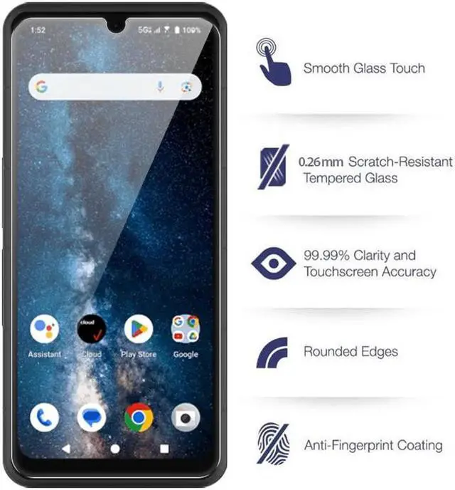 Alt view image 5 of 6 - 2X Tempered Glass Screen Protector 9H Crack Saver for Sonim XP Pro 5G Phone