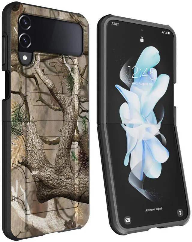 Alt view image 5 of 7 - Case for Samsung Galaxy Z Flip 4, Special Ops Tactical Cover - Outdoor Camo Tree