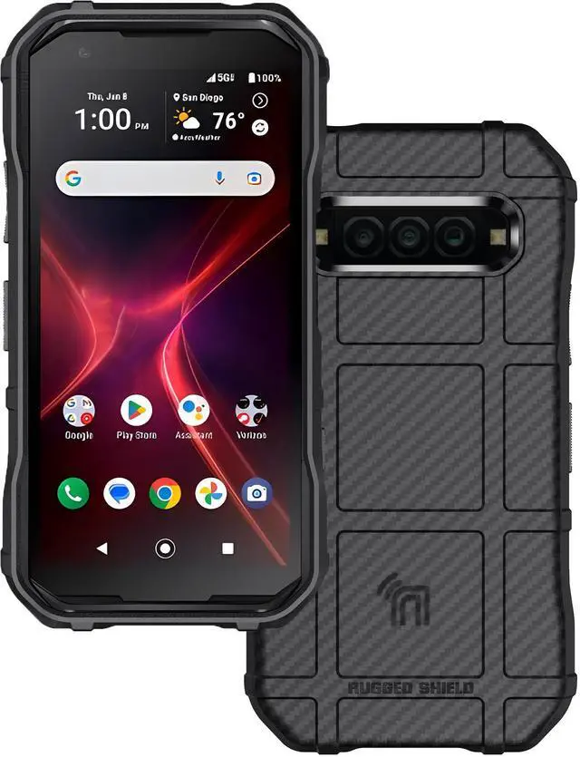 Main image of Special Ops Rugged Shield Case for Kyocera DuraForce Pro 3 - Black Carbon Fiber