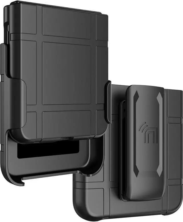 Main image of Hard Case and Belt Clip Holster for Motorola RAZR ULTRA 2025 - Matte Black