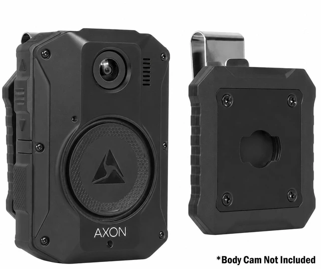 Alt view image 4 of 7 - Metal Belt Clip Mount for Axon Body 4 3 2 Camera Bodycam
