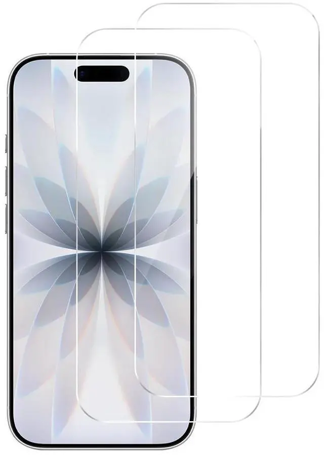 Main image of 2X Tempered Glass Screen Protector 9H Crack Saver for iPhone 17