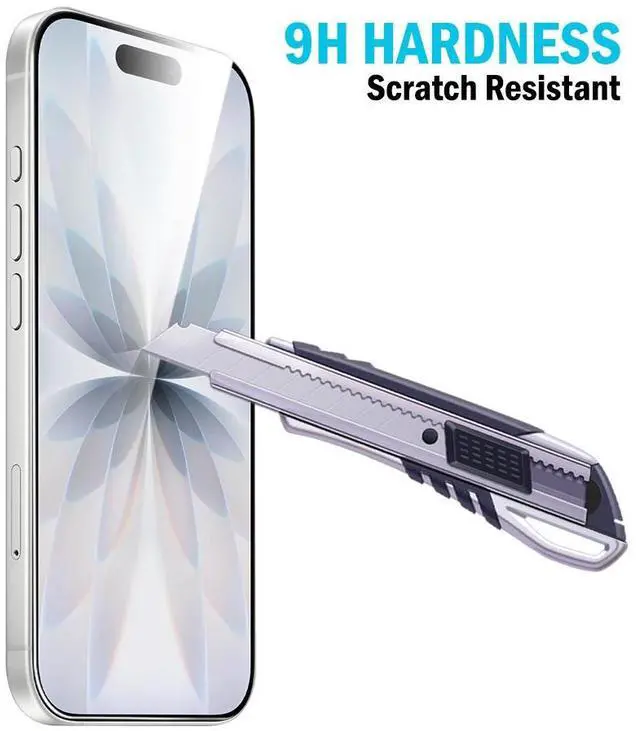 Alt view image 3 of 6 - Tempered Glass Screen Protector Crack Guard Saver for iPhone 17
