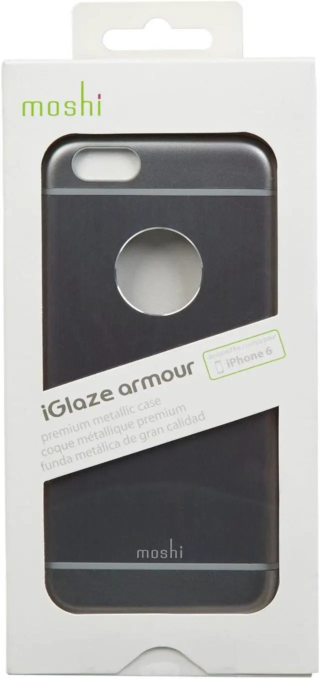 Alt view image 8 of 14 - 99MO079021 iGlaze Armour iPhone 6 Black