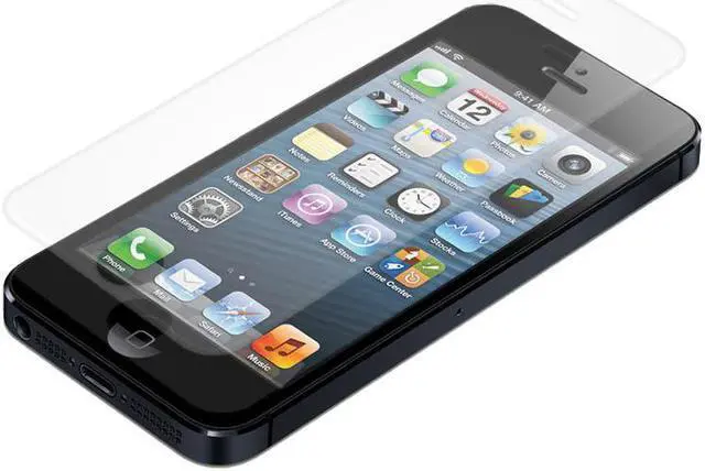 Alt view image 2 of 3 - HARD TEMPERED GLASS SCREEN GUARD PROTECTOR SAVER FOR iPHONE 5 5s 5c SE (2016)