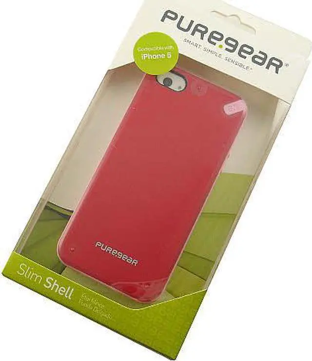 Alt view image 4 of 4 - Puregear Slim shell Case for Apple iPhone 5 (StrawberryRhubarb) - 02-001-01825