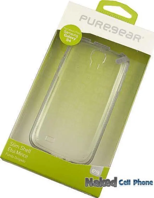 Alt view image 5 of 5 - PureGear Slim Shell Protective Cell Phone Case - Clear - Samsung Galaxy S4