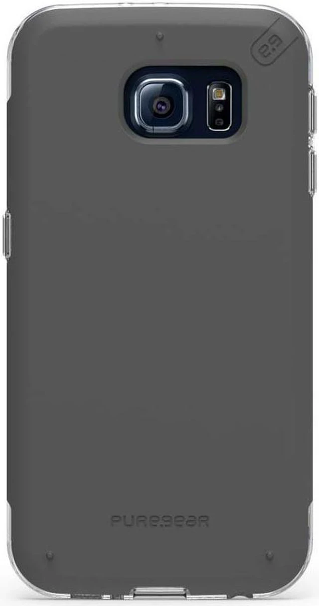 Alt view image 3 of 7 - PUREGEAR DUALTEK PRO BLACK ANTI-SHOCK CASE COVER FOR SAMSUNG GALAXY S6 SM-G920