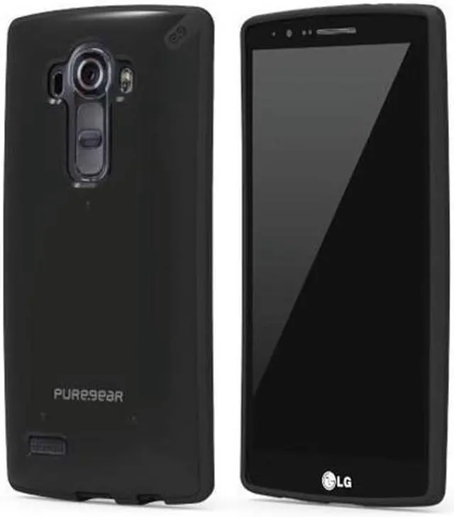 Alt view image 2 of 4 - PUREGEAR SLIM SHELL BLACK CASE COVER FOR LG G4 PHONE