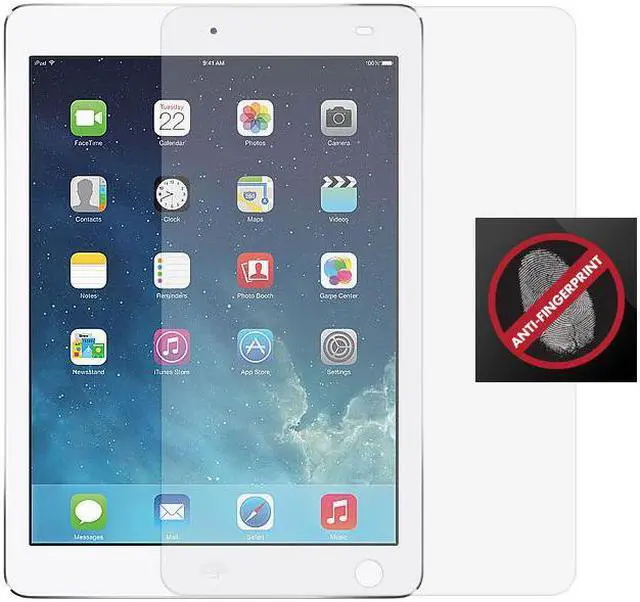 Main image of 2 ANTI GLARE/FINGERPRINT SCREEN PROTECTOR SCRATCH SAVER FOR iPAD AIR 1st 2nd Gen