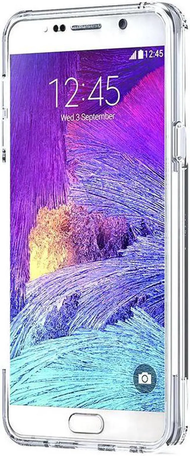 Alt view image 6 of 7 - PUREGEAR SLIM SHELL PRO CLEAR ANTI-SHOCK CASE COVER FOR SAMSUNG GALAXY NOTE 5