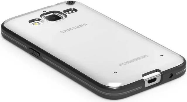 Alt view image 6 of 8 - PUREGEAR SLIM SHELL BLACK/CLEAR CASE COVER FOR SAMSUNG GALAXY CORE PRIME G360