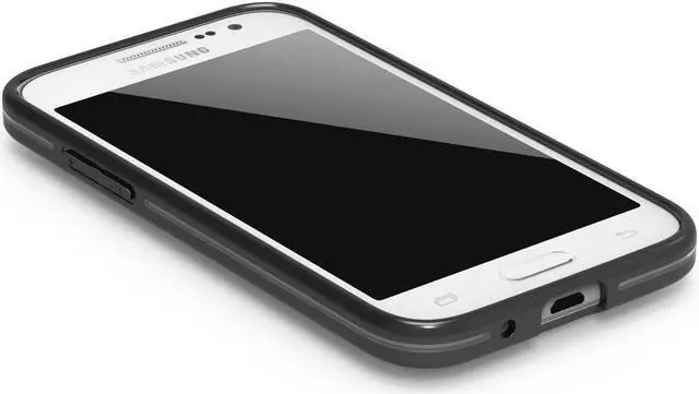 Alt view image 7 of 8 - PUREGEAR SLIM SHELL BLACK/CLEAR CASE COVER FOR SAMSUNG GALAXY CORE PRIME G360