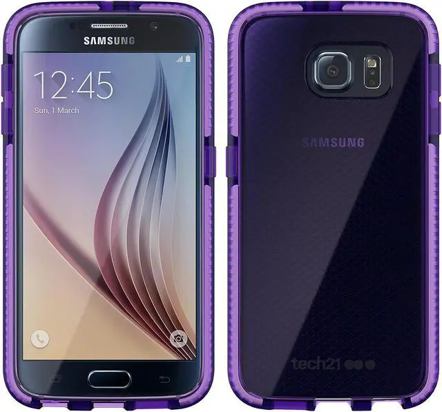 Main image of Tech21 - Evo Check Case for Samsung Galaxy S6 Cell Phones - Purple