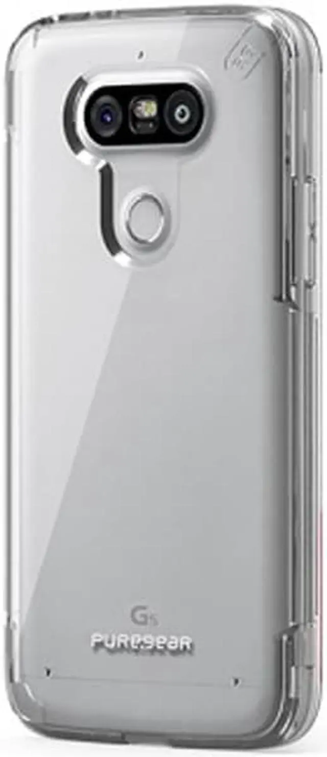 Alt view image 4 of 8 - PUREGEAR SLIM SHELL PRO CLEAR ANTI-SHOCK CASE COVER FOR LG G5 PHONE