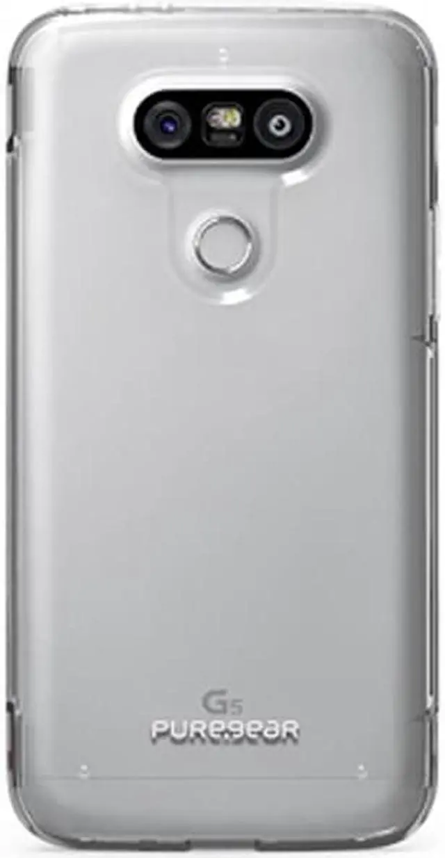 Alt view image 3 of 8 - PUREGEAR SLIM SHELL PRO CLEAR ANTI-SHOCK CASE COVER FOR LG G5 PHONE