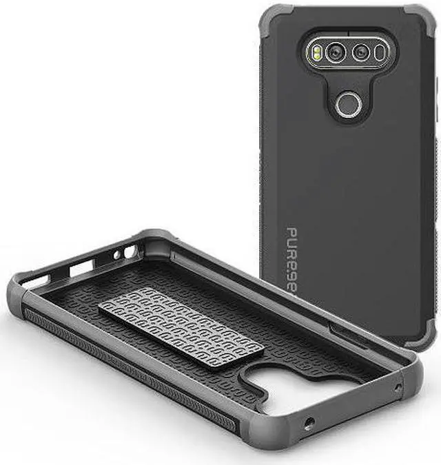 Main image of PUREGEAR BLACK DUALTEK EXTREME RUGGED CASE ANTI-SHOCK COVER FOR LG V20 PHONE