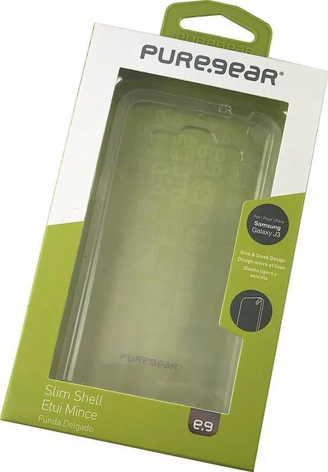 Alt view image 6 of 8 - PUREGEAR CLEAR SLIM SHELL CASE COVER FOR SAMSUNG GALAXY J3 2016, J3V, SOL