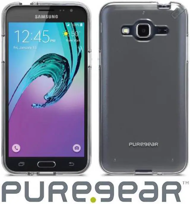 Alt view image 5 of 8 - PUREGEAR CLEAR SLIM SHELL CASE COVER FOR SAMSUNG GALAXY J3 2016, J3V, SOL