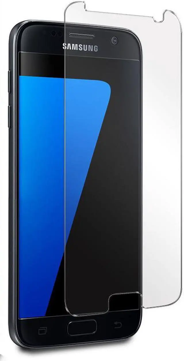 Alt view image 4 of 9 - PureGear 0.45mm Tempered Glass Screen Protector Samsung Galaxy S7 High Def