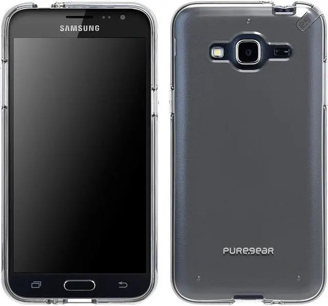 Alt view image 7 of 8 - PUREGEAR CLEAR SLIM SHELL CASE COVER FOR SAMSUNG GALAXY J3 2016, J3V, SOL