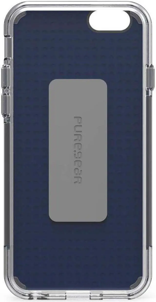 Alt view image 3 of 10 - PureGear DualTek Pro Matte Navy Blue Case Cover for iPhone SE 2022/2020, 8, 7