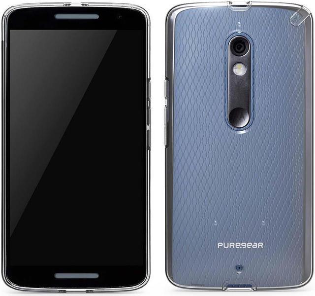 Alt view image 5 of 8 - PUREGEAR SLIM SHELL CLEAR CASE HARD COVER FOR MOTOROLA DROID MAXX 2 XT1565