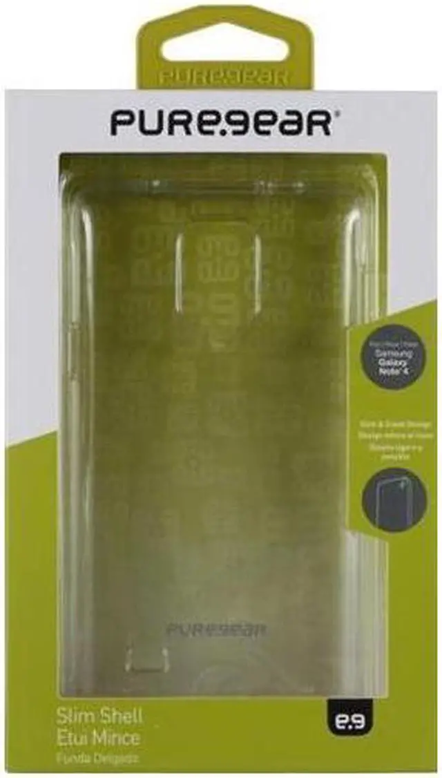 Alt view image 16 of 16 - PureGear Slim Shell Clear/Clear Case for Samsung Galaxy Note 4 60855PG