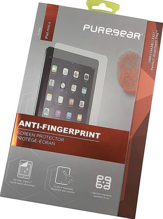 Alt view image 2 of 6 - PUREGEAR PURETEK SCREEN PROTECTOR ANTI-FINGERPRINT FOR APPLE iPAD MINI 5 (2019)