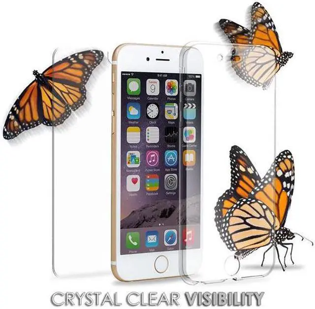Alt view image 3 of 6 - NEW TRI-MAX CLEAR SCREEN GUARD TPU CASE SLIM COVER FOR APPLE iPHONE 6 PLUS +
