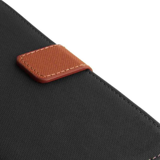 Alt view image 10 of 12 - Black/Brown Wallet Case Cover Stand Wrist Strap for Apple iPhone Xs Max 6.5"